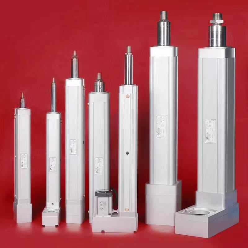 伺服電缸電動(dòng)缸電動(dòng)推桿大推力直連折返工業(yè)高精度1噸3噸5噸氣缸